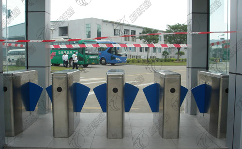 車站檢票翼閘展示圖