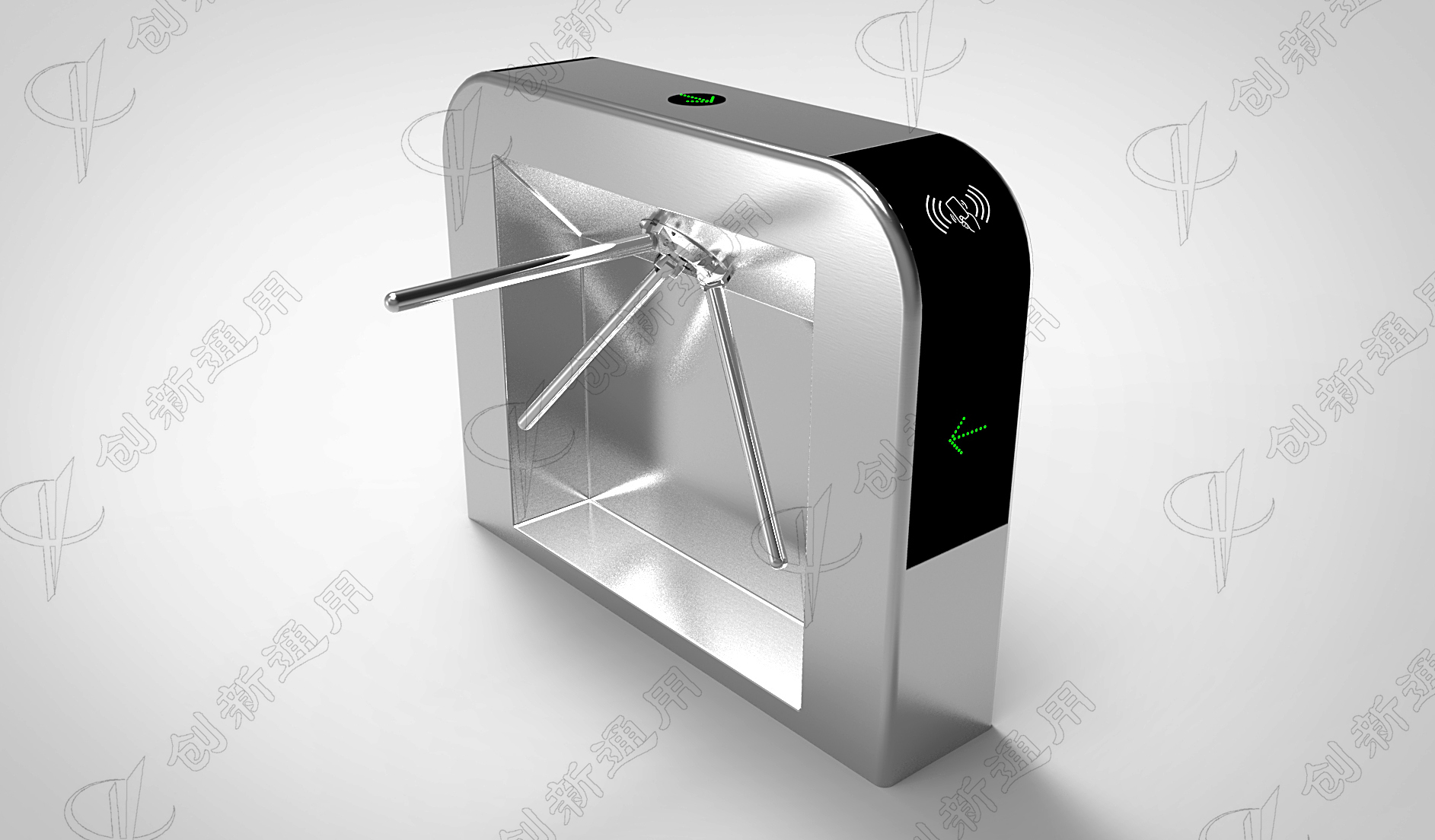 創(chuàng)新通景區(qū)專用三輥閘機(jī)